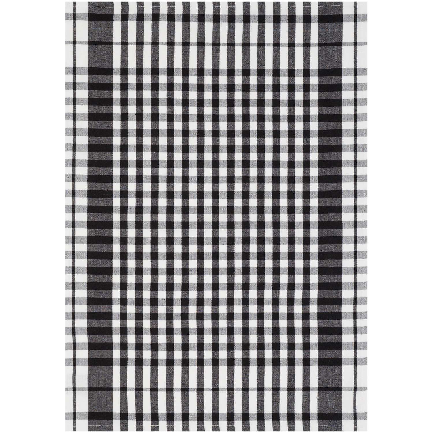 Geschirrtuch vichy - Farbe schwarz