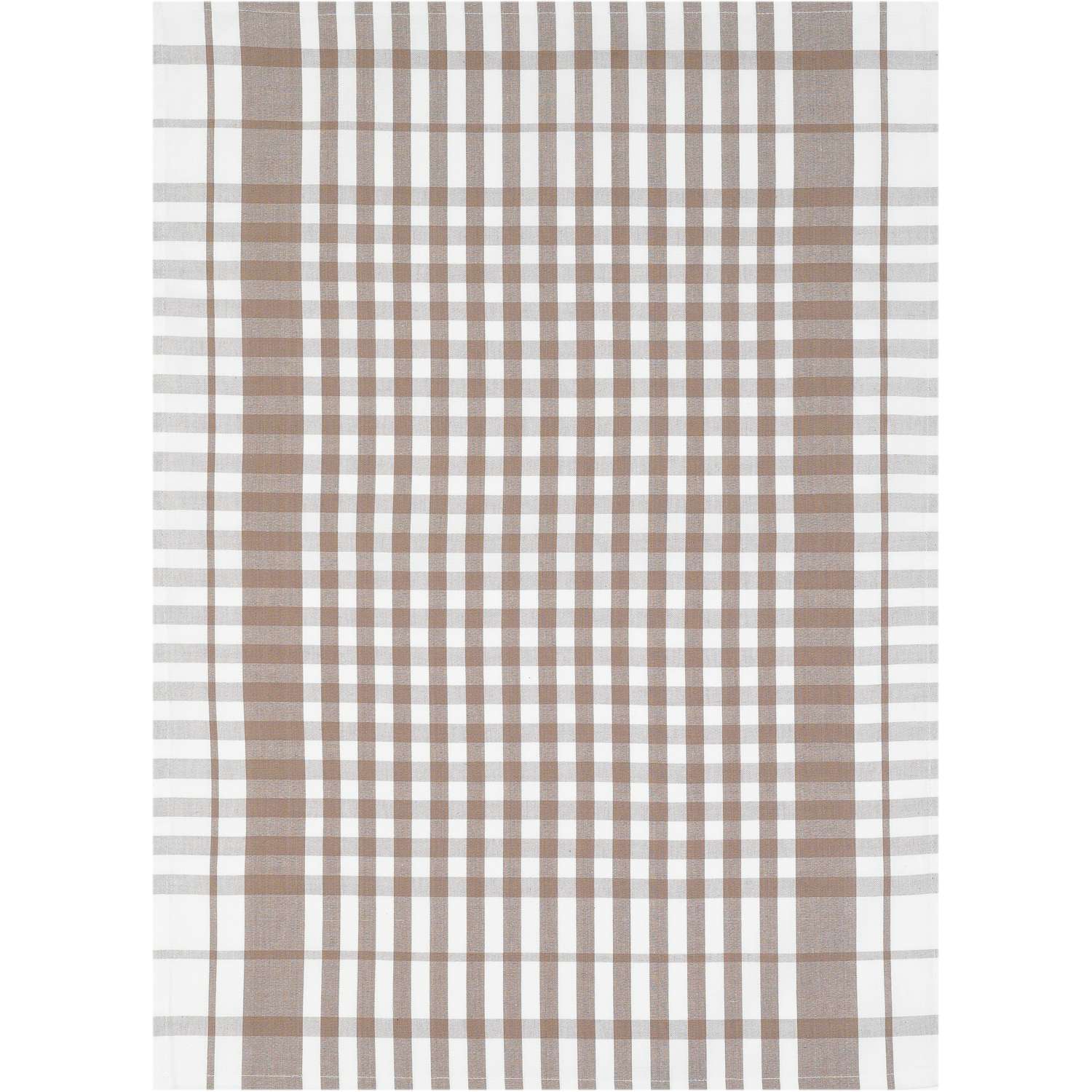 Geschirrtuch vichy - Farbe taupe