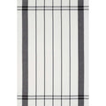 Geschirrtuch gestreift - Farbe schwarz