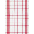 Geschirrtuch kariert - Farbe rot