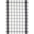 Geschirrtuch kariert - Farbe schwarz
