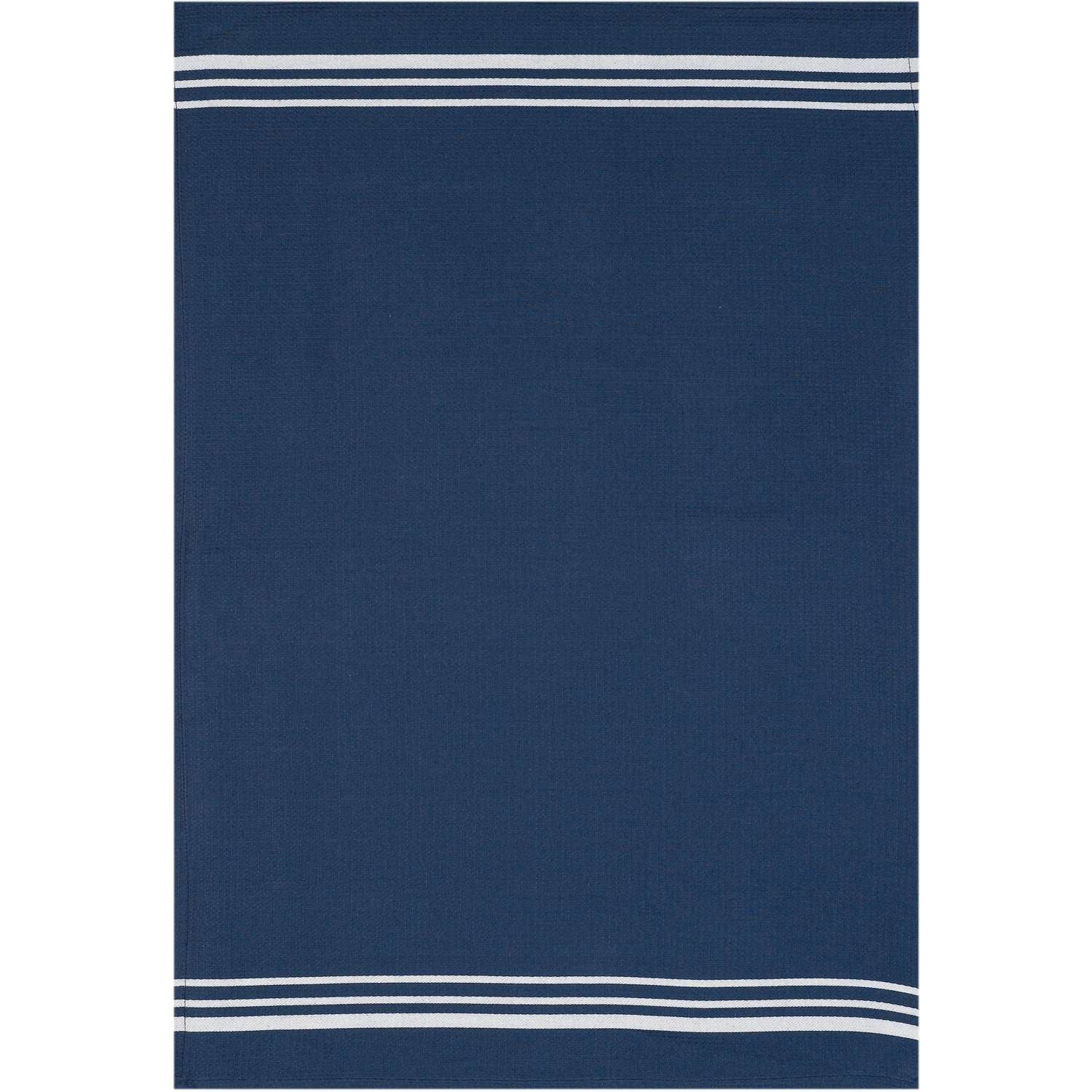 Geschirrtuch Waffelpikee - Farbe marine