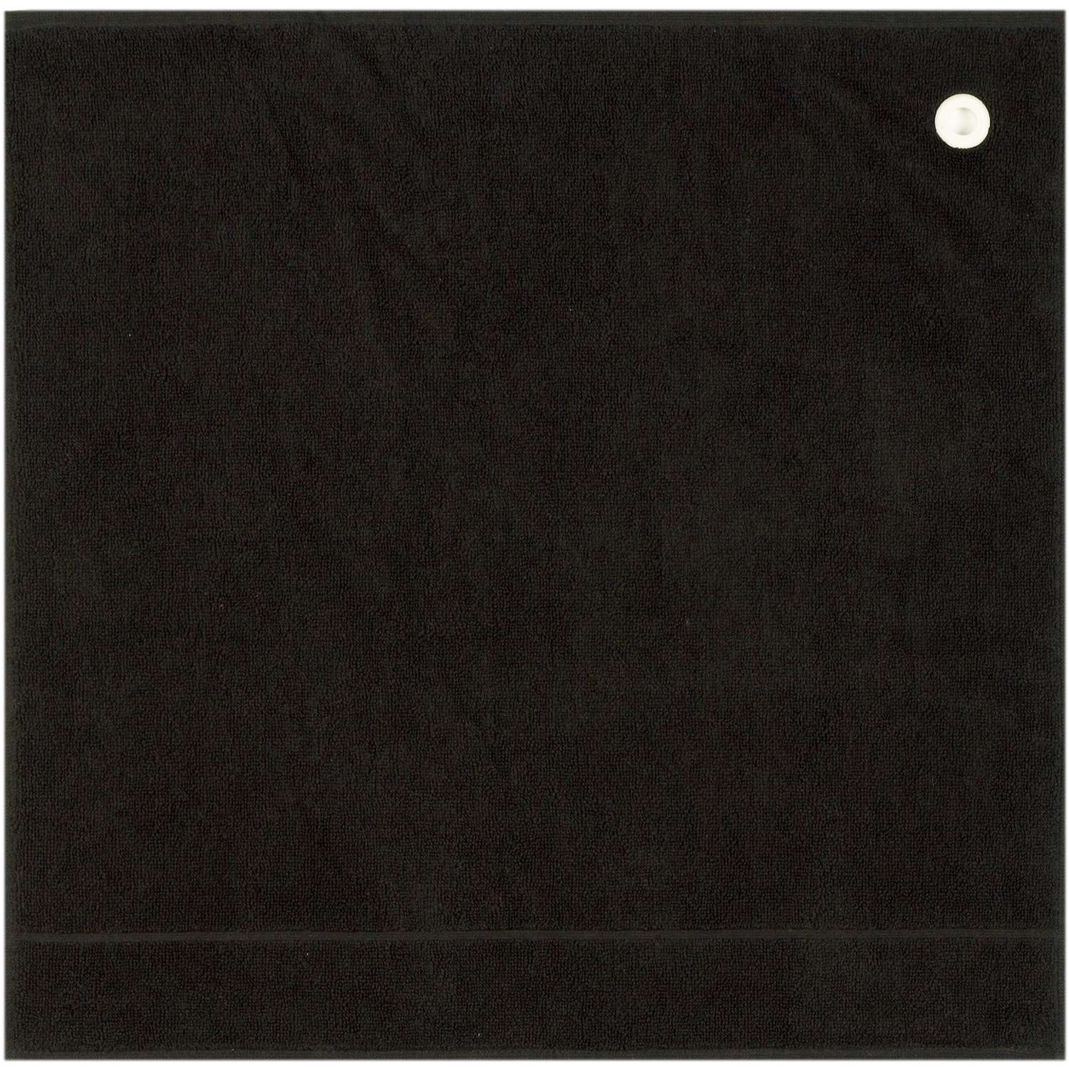 Geschirrtuch Frottee - Farbe uni schwarz
