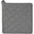Topflappen uni - Farbe grau (Küchengreifhilfe)