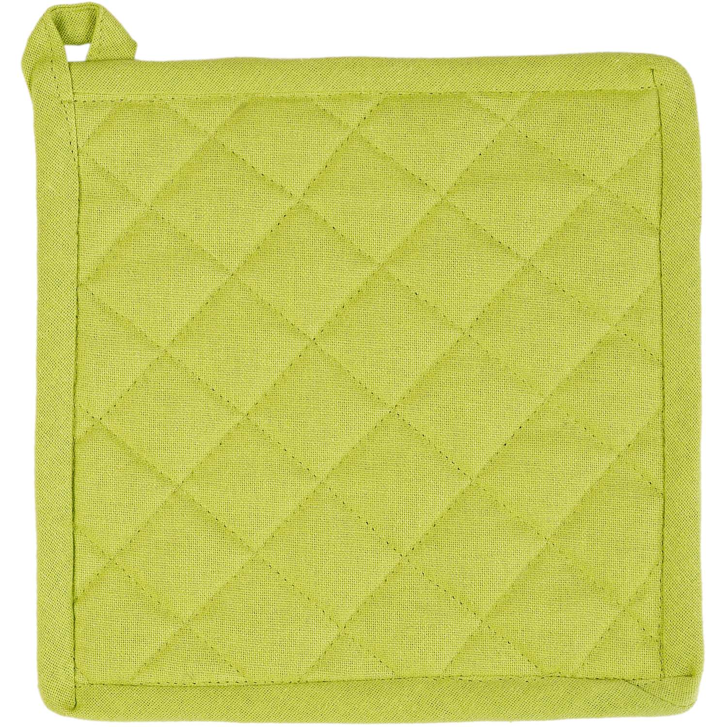 Topflappen uni - Farbe anis (Küchengreifhilfe)