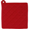 Topflappen uni - Farbe rot (Küchengreifhilfe)