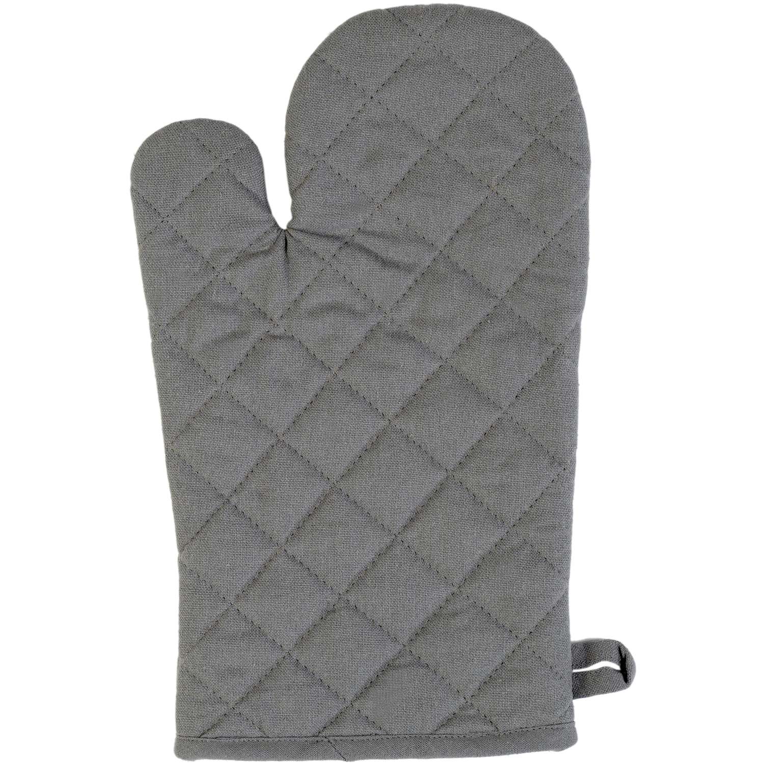 Ofenhandschuh  (PSA) uni - Farbe grau