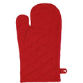 Ofenhandschuh (PSA) uni - Farbe rot