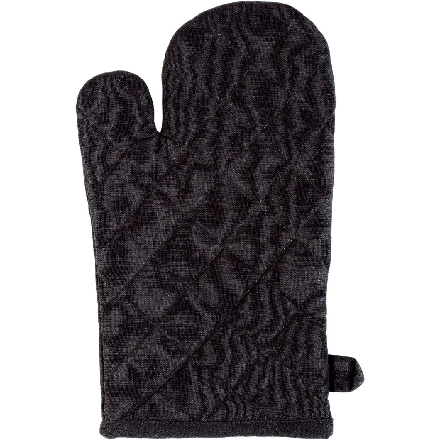 Ofenhandschuh (PSA) uni - Farbe schwarz