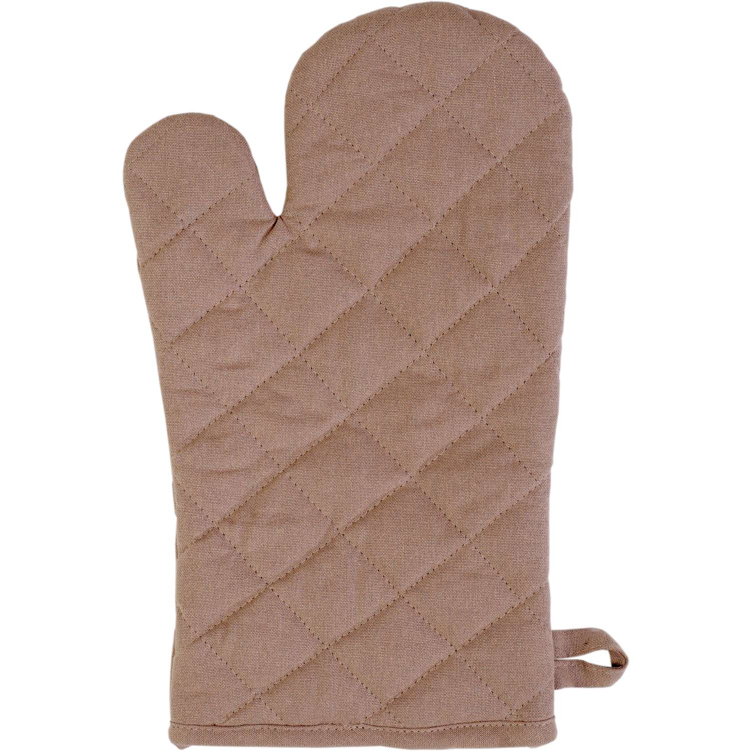 Ofenhandschuh (PSA) uni - Farbe taupe