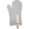 Ofenhandschuh (PSA) gestreift - Farbe grau