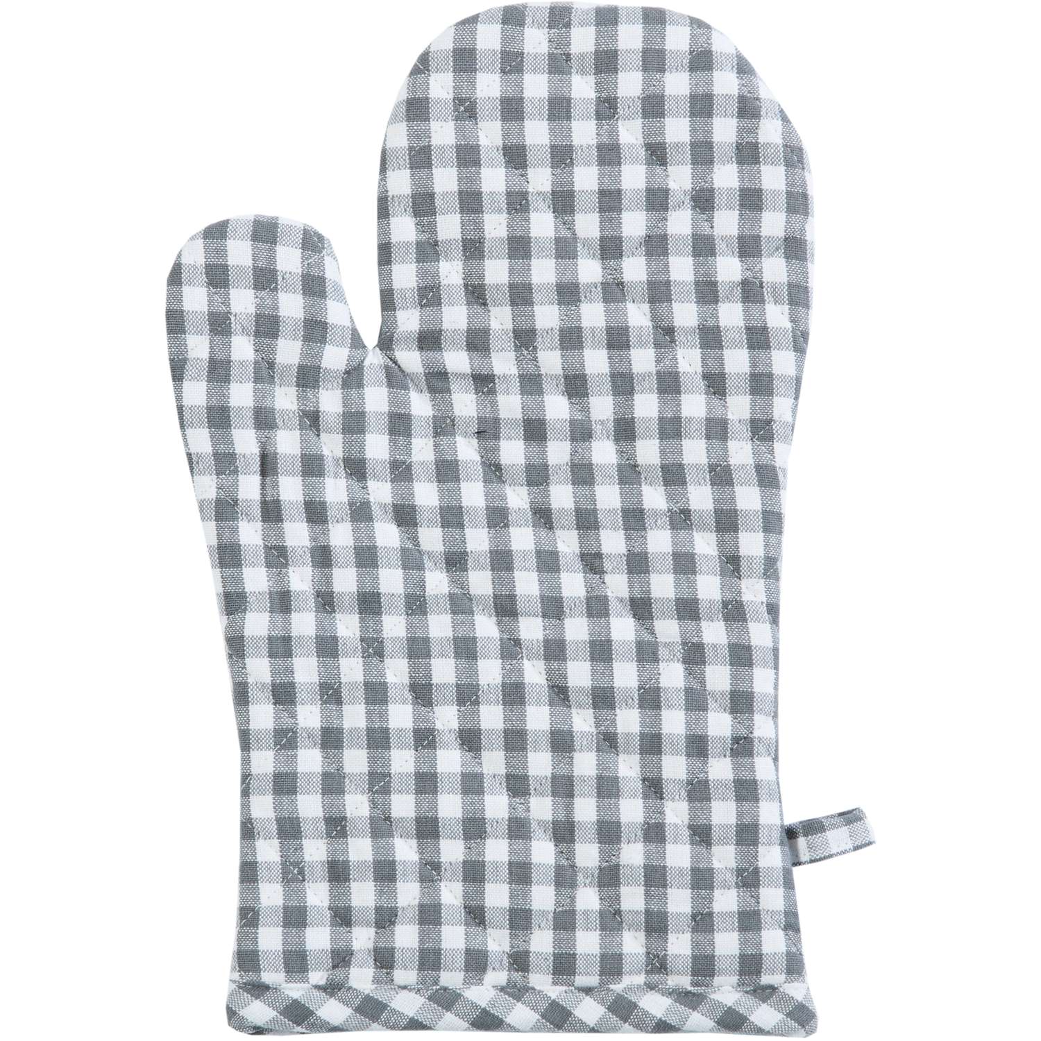 Ofenhandschuh (PSA) vichy - Farbe grau