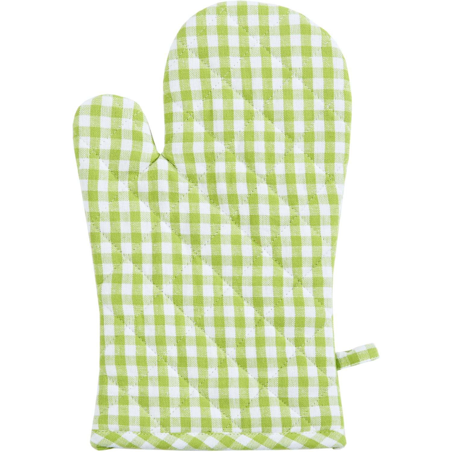 Ofenhandschuh (PSA) vichy - Farbe anis