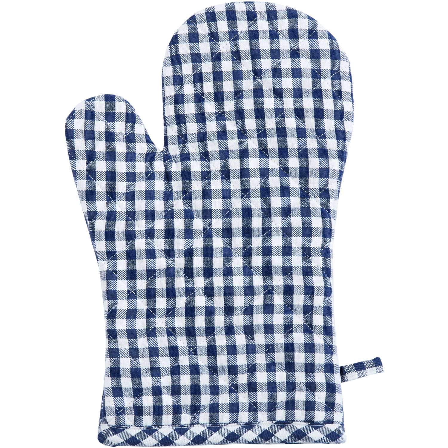 Ofenhandschuh (PSA) vichy - Farbe marine