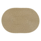 geflochtenes Bastoptik Tischset "Basket" in ovaler Form