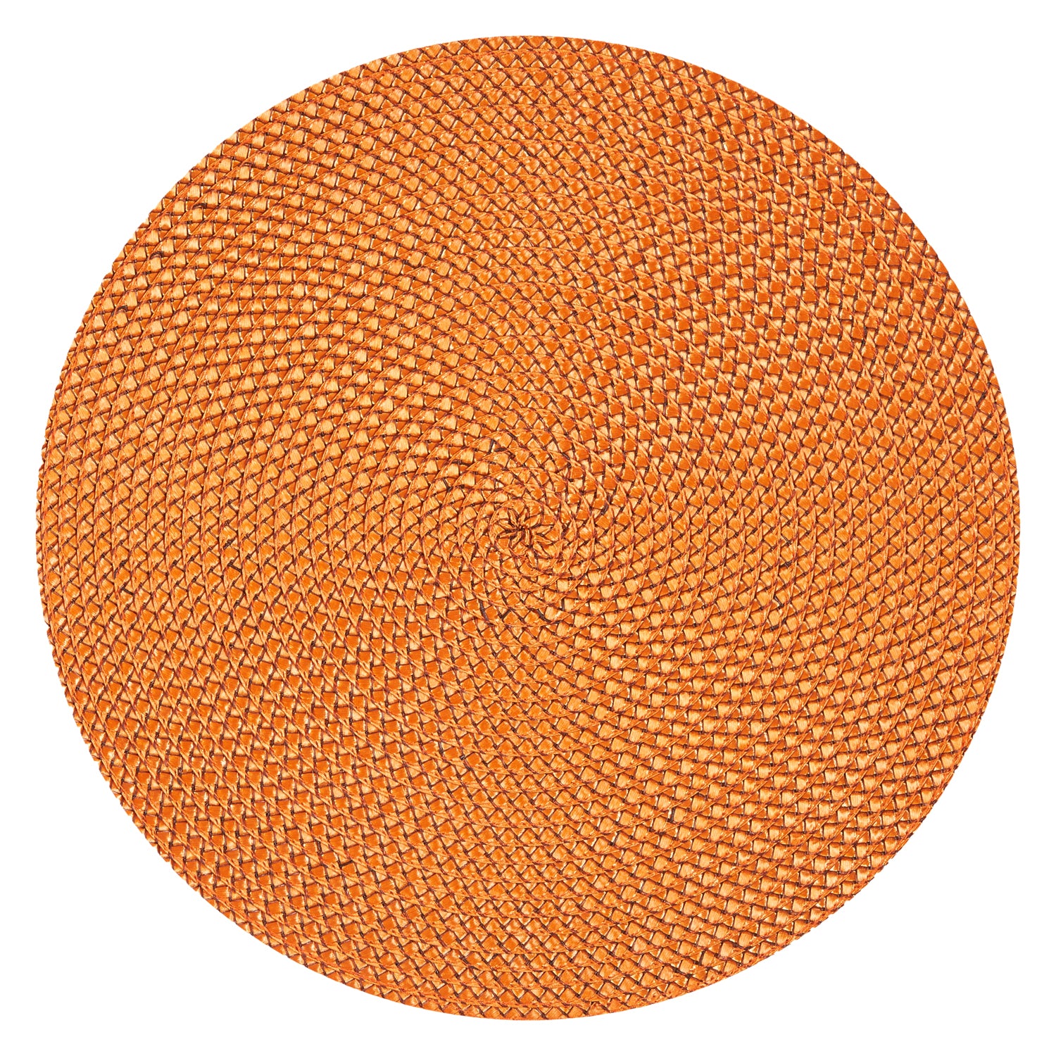 rundes Tischset "Basket" in geflochtener Bastoptik