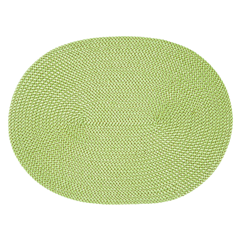 geflochtenes Bastoptik Tischset "Basket" in ovaler Form
