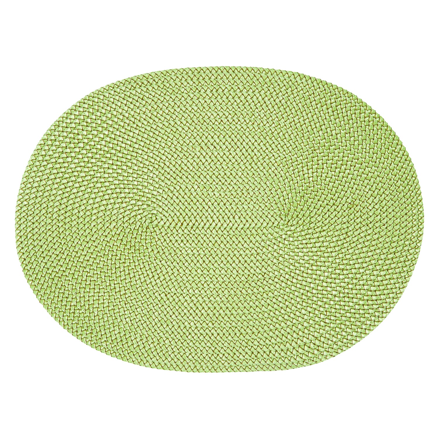 geflochtenes Bastoptik Tischset "Basket" in ovaler Form