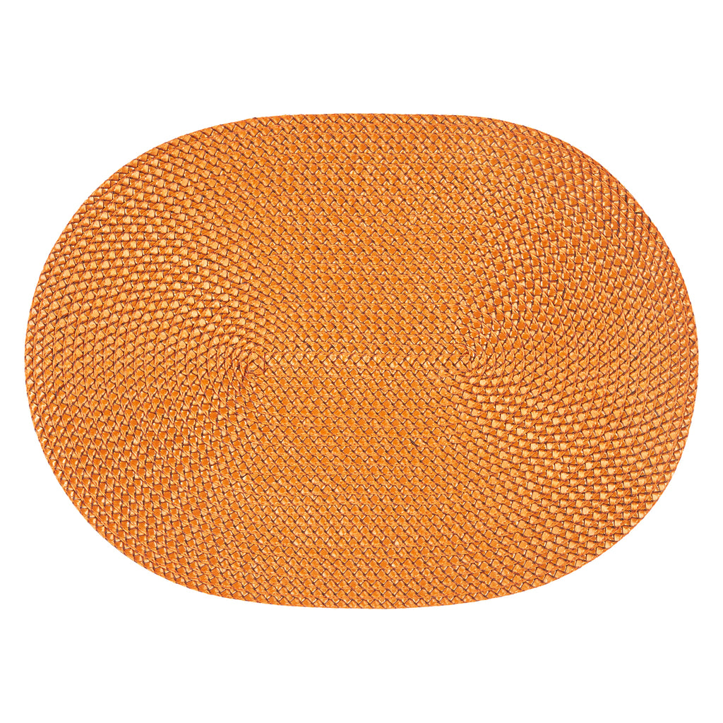 geflochtenes Bastoptik Tischset "Basket" in ovaler Form
