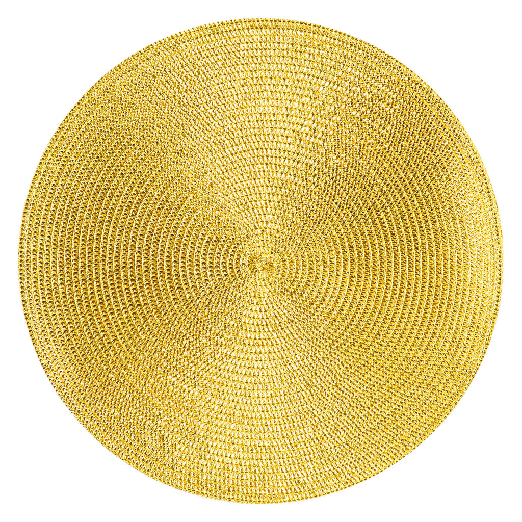rundes Tischset "Polypro" in glänzender und eleganter Optik
