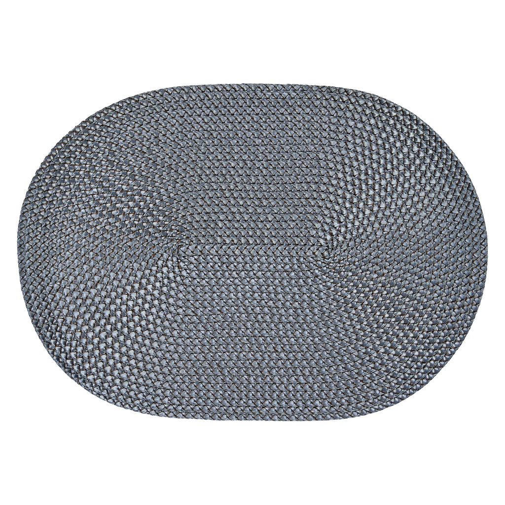 geflochtenes Bastoptik Tischset "Basket" in ovaler Form
