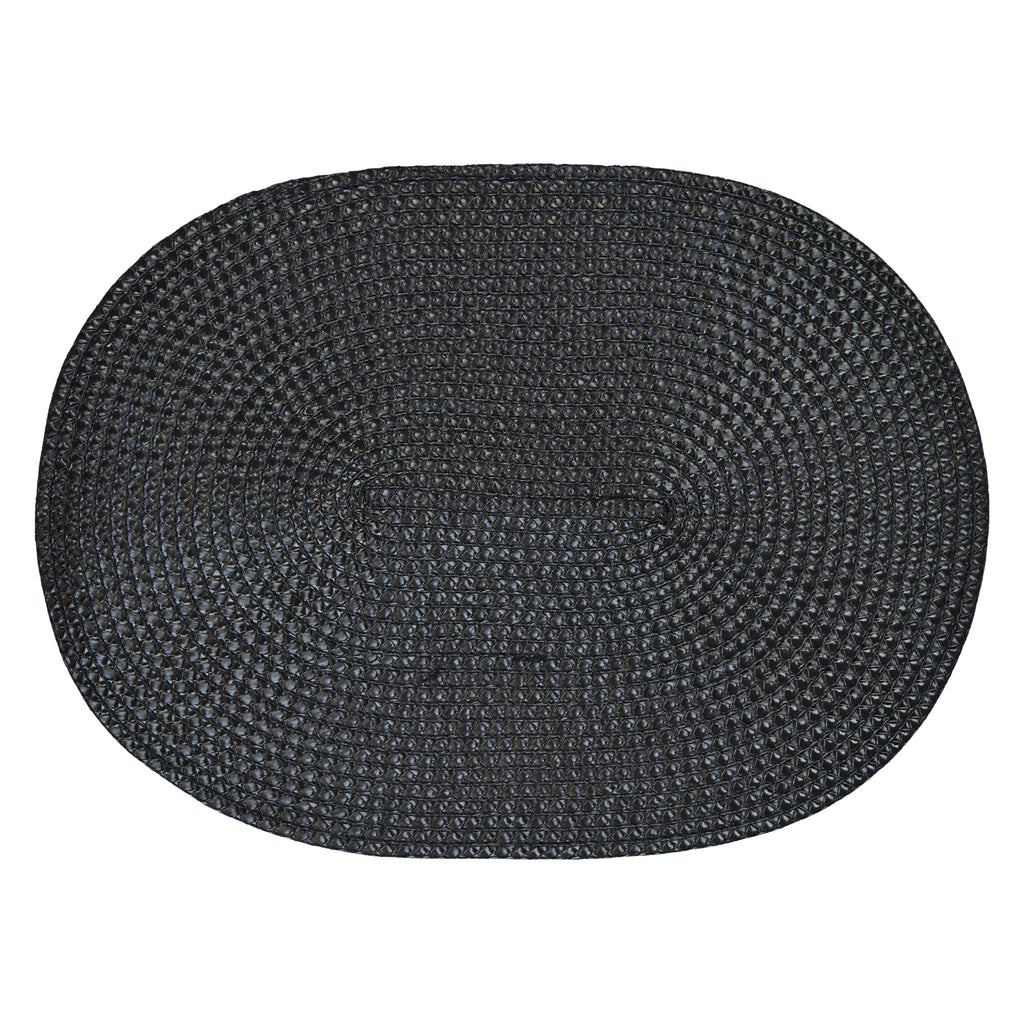 geflochtenes Bastoptik Tischset "Basket" in ovaler Form