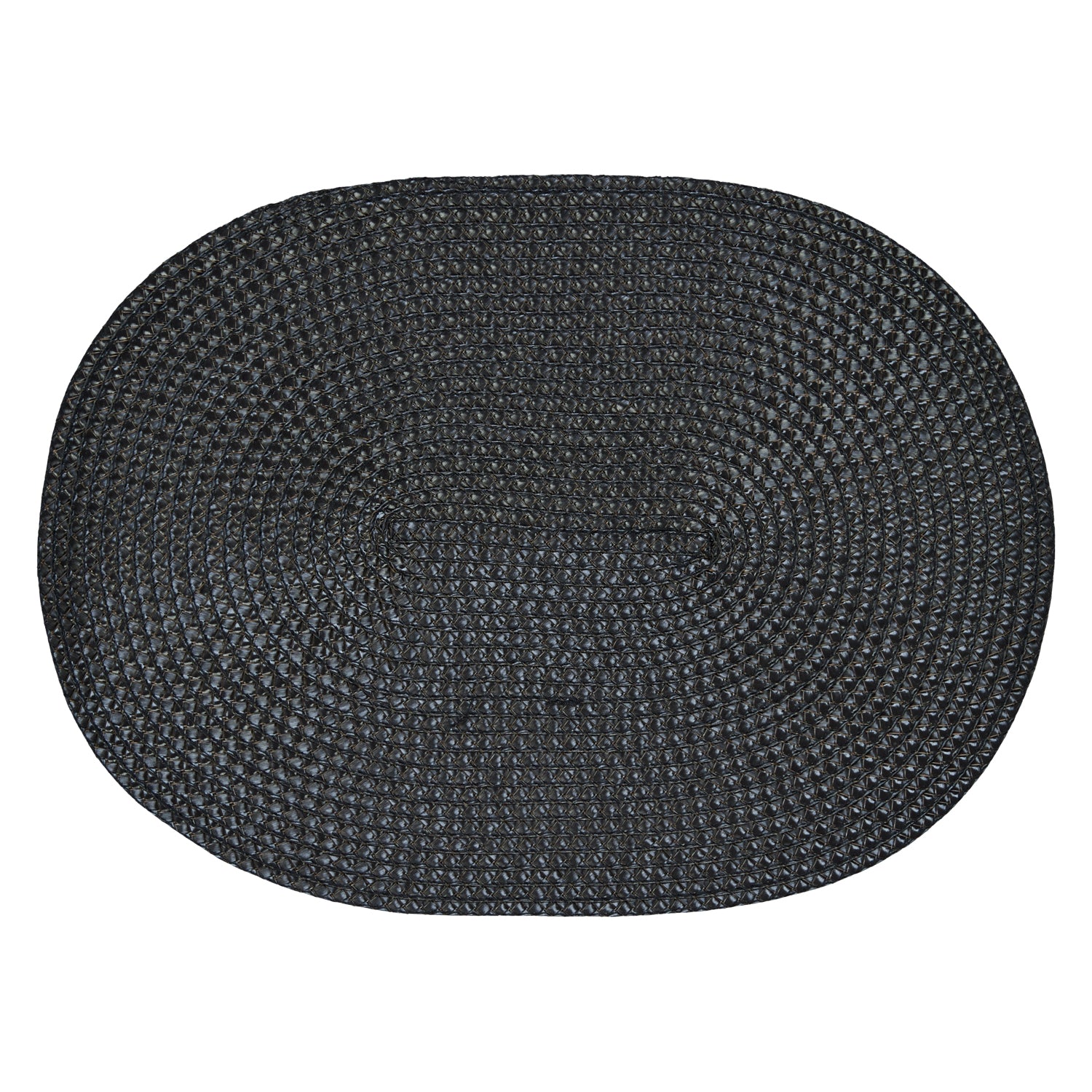 geflochtenes Bastoptik Tischset "Basket" in ovaler Form