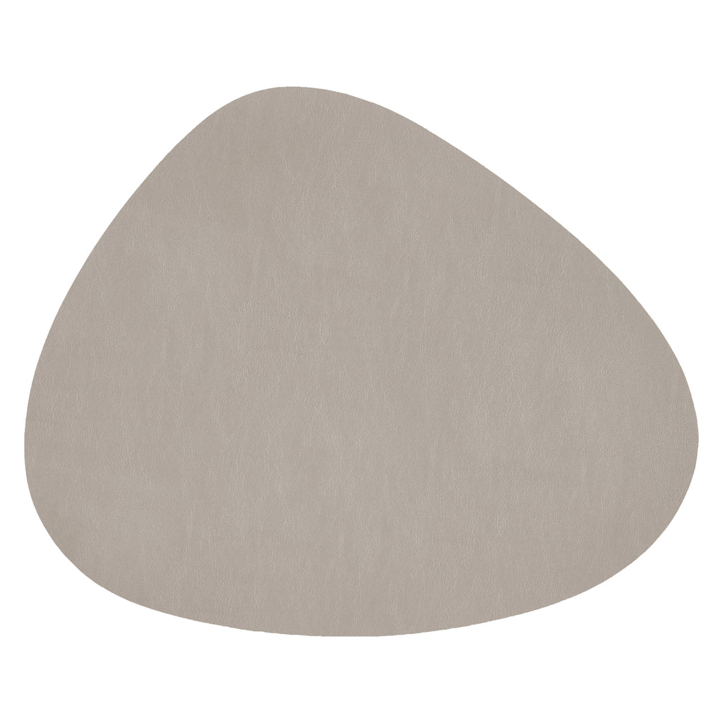6er Pack antibakterielle Glasuntersetzer "Kaja Stone Shape" in moderner Steinform