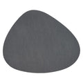 6er Pack antibakterielle Glasuntersetzer "Kaja Stone Shape" in moderner Steinform