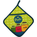 Topflappen mit Eingriff - Pesto (Küchengreifhilfe)