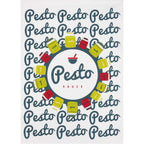 Geschirrtuch bedruckt - Pesto