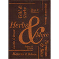 Geschirrtuch Halbleinen jacquard - Modern Herbs