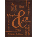 Geschirrtuch Halbleinen jacquard - Modern Herbs