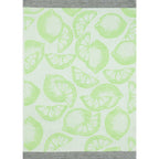 Geschirrtuch Halbleinen jacquard - Limette
