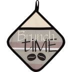 Topflappen mit Eingriff - Brunch Time (Küchengreifhilfe)