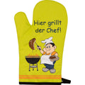 hitzebeständiger Grillhandschuh für Chefgriller, ca. 18x28 cm - Stuco - Ofenhandschuh (PSA)